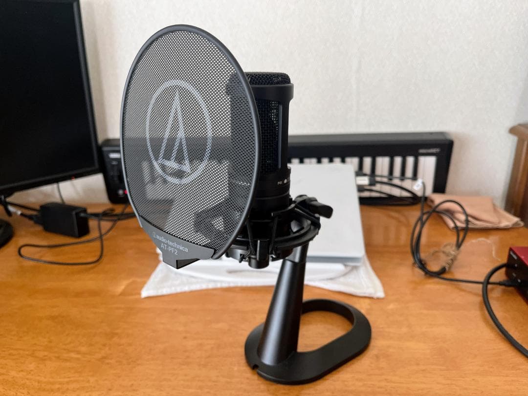 AT2020 ショックマウント＋ポップガード＋AT8703セット