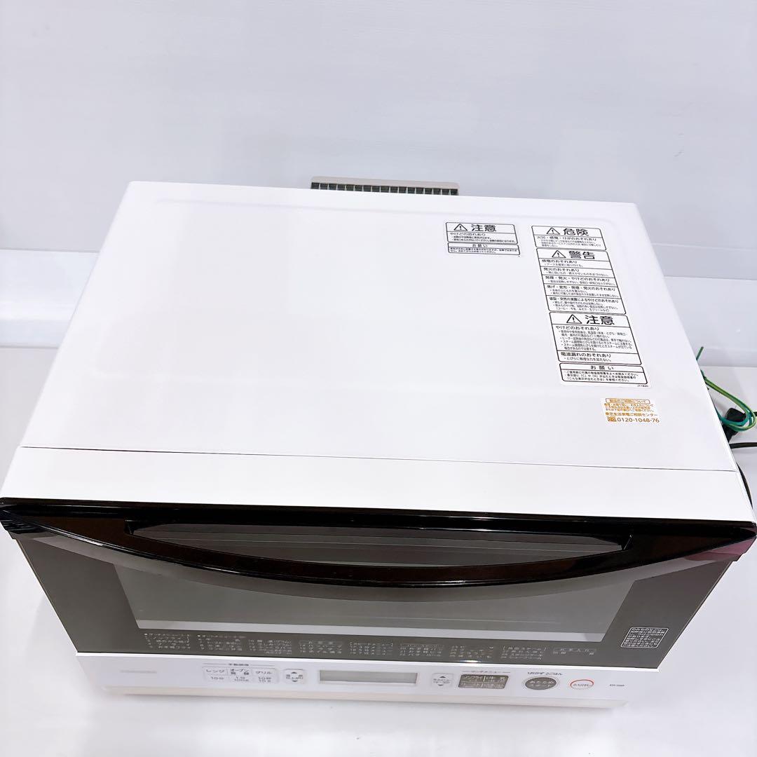 東芝 石窯オーブン ER-S60フラット スチームオーブンレンジ2022年製