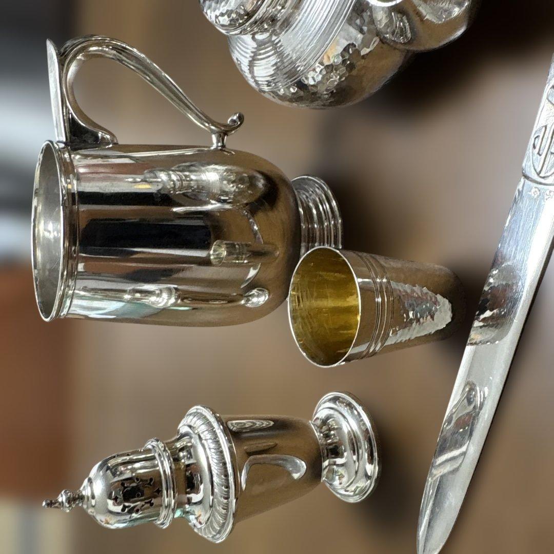 銀製ティーセット 4点セット