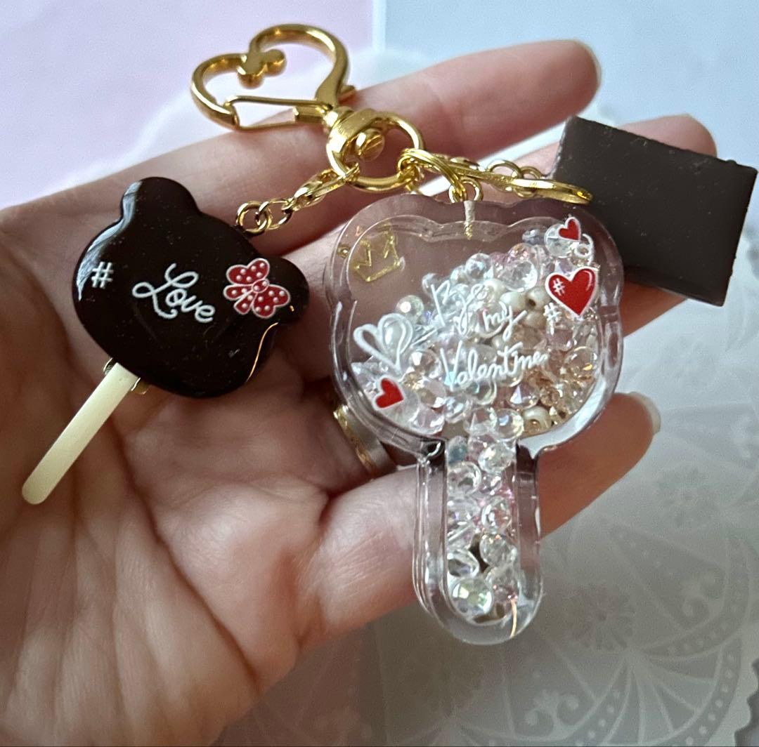 シャカシャカキーホルダー＊くまロリポップ2点オーダー4点＊シェイカー