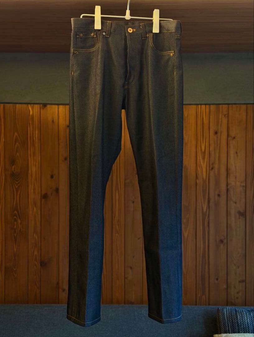 ひ*き様 LES SIX wool denim pants サイズ4（XL）