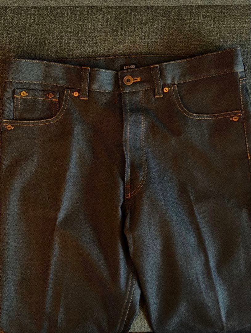 ひ*き様 LES SIX wool denim pants サイズ4（XL）