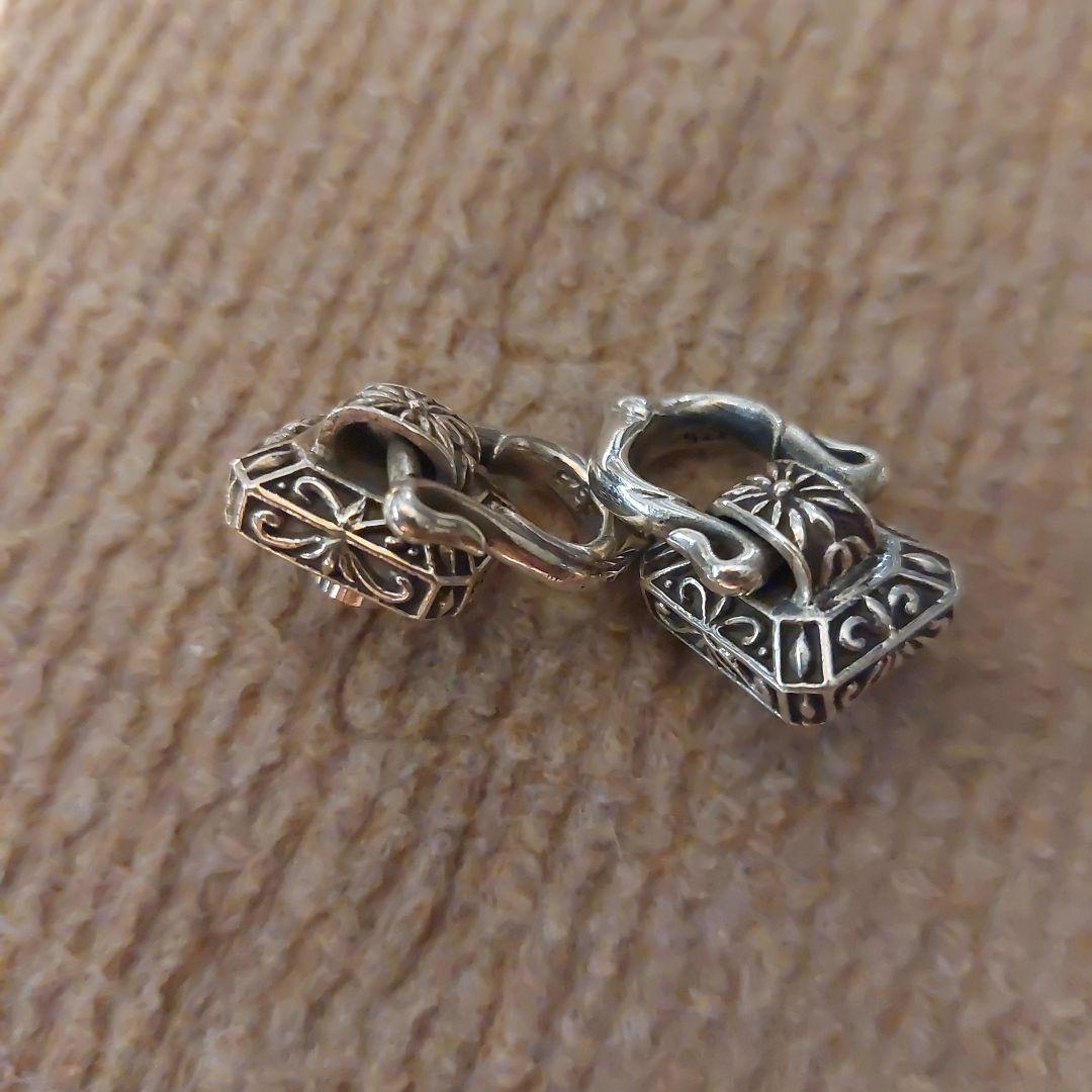 アルズニ風　ドロップハンドル　シルバー925コンチョセット