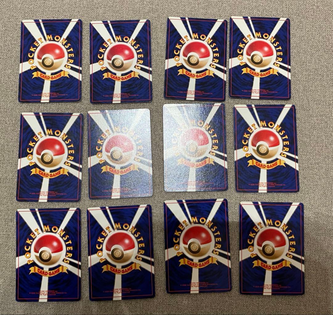 旧裏　クイックスターターギフト　12枚　まとめ売り　ポケモンカード