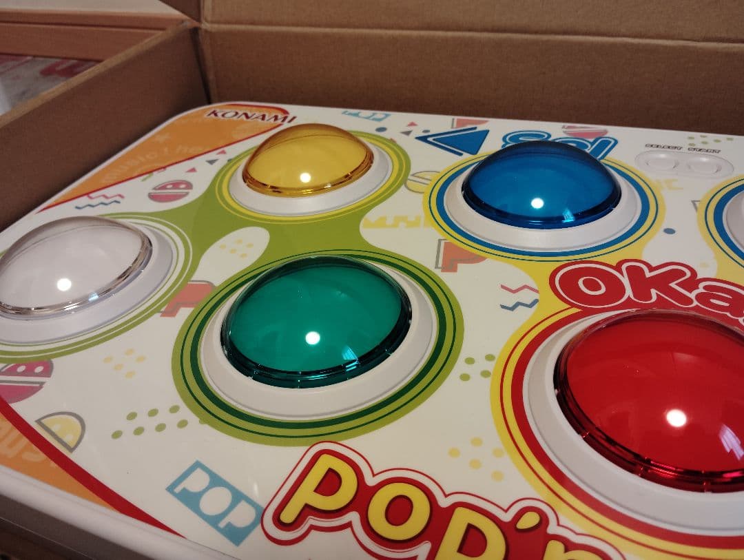 ポップンミュージック プレミアムコントローラー 静音化済み