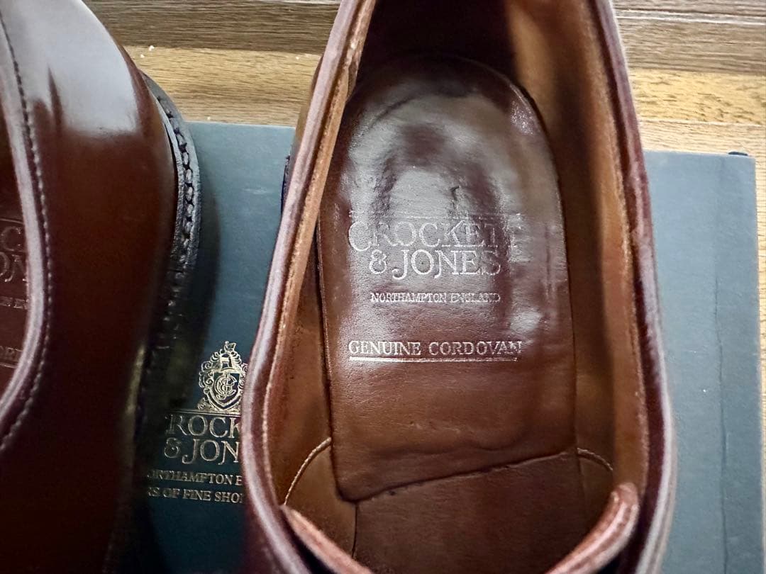 た*し様 【希少】コードバン　CROCKETT&JONES グラスミア　UK7