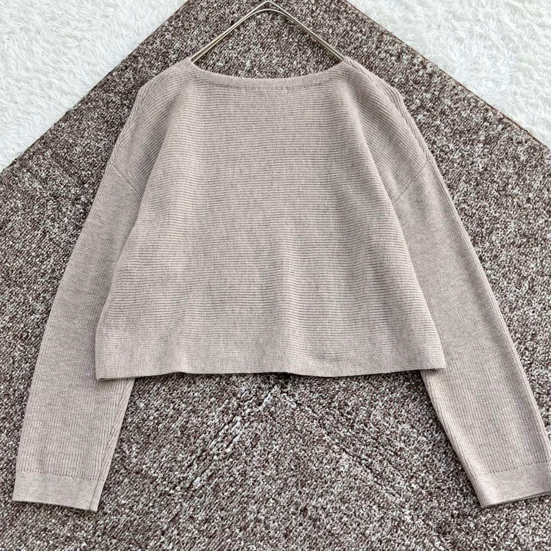 24AW✨極美品✨23区 レイヤードニットツインワンピース 小さいサイズ 洗える