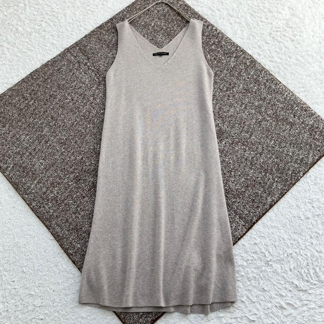 24AW✨極美品✨23区 レイヤードニットツインワンピース 小さいサイズ 洗える