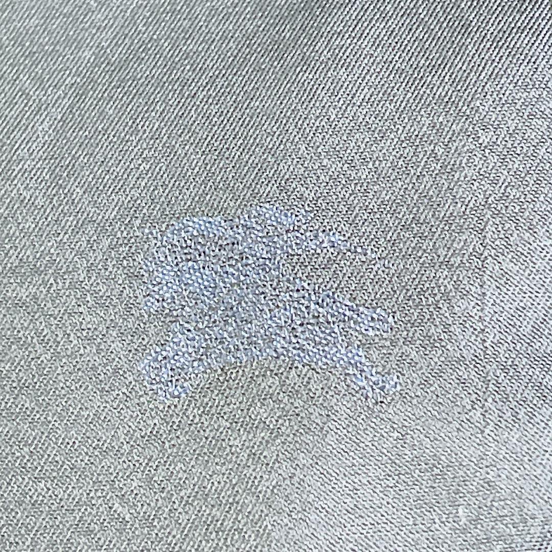 バーバリー 紺ブレ ダブル テーラードジャケット 金ボタン シャドーホース A7