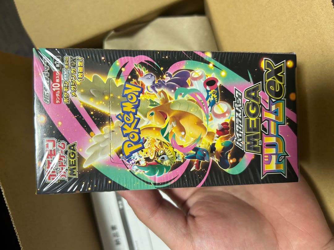 ポケセンシュリンク付き Megaドリームex box
