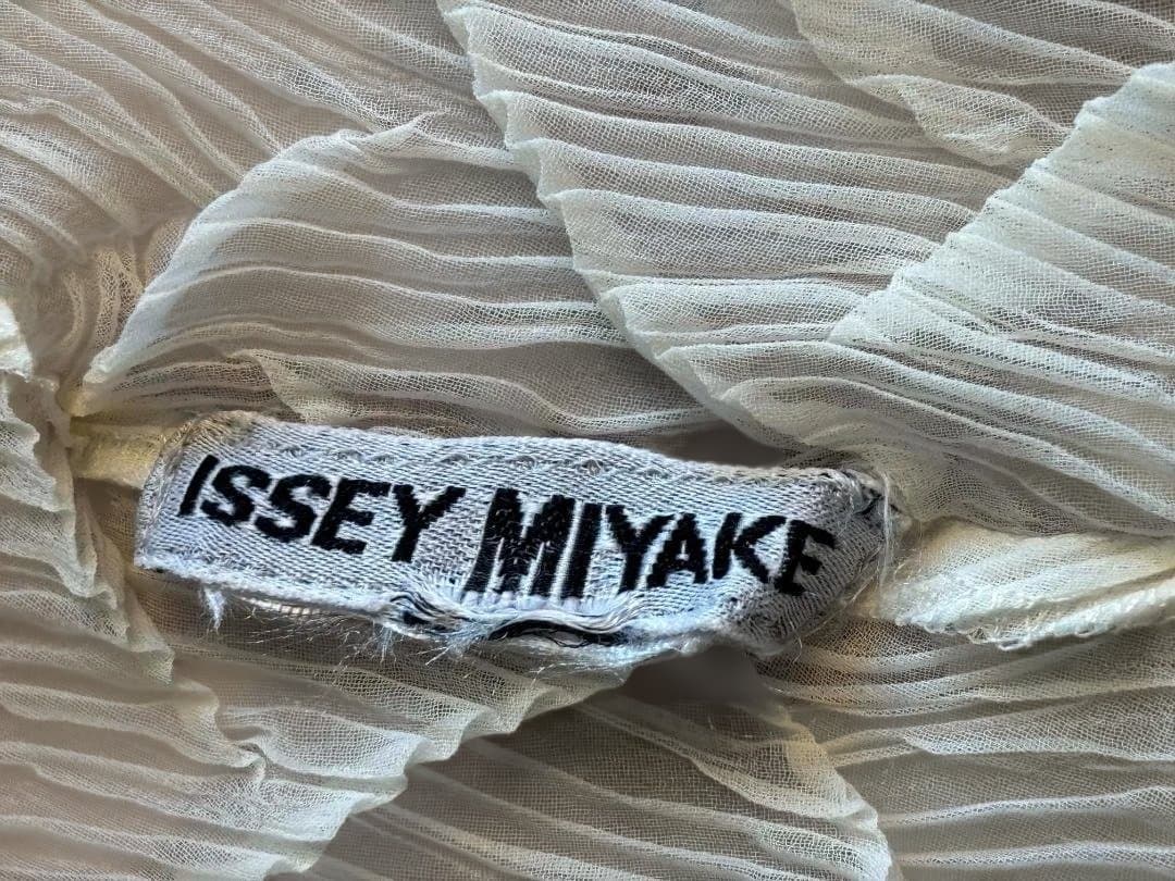 ISSEYMIYAKE　プリーツ 変形シアーシャツ