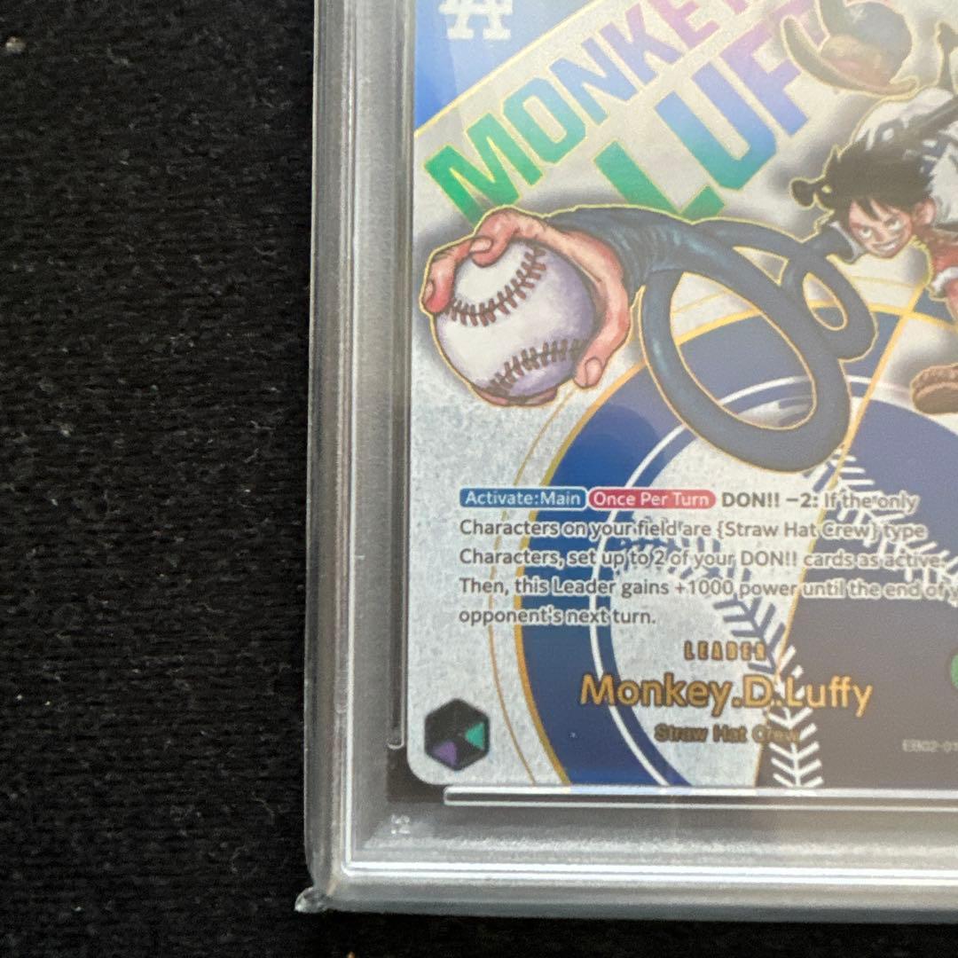 ワンピース ドジャース コラボ ルフィ PSA10