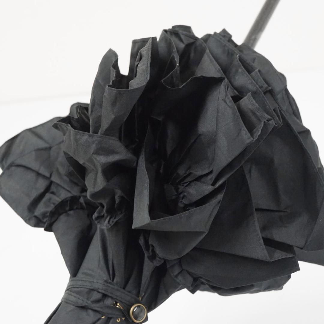 傘 abilletage レースプリントアンブレラ USED美品 晴雨兼用