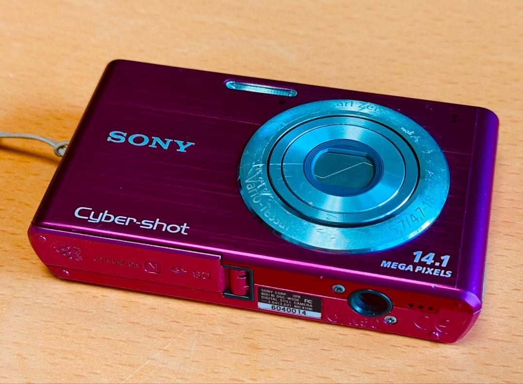 ★☆SONY Cyber-Shot W550/ピンク デジタルカメラ☆★