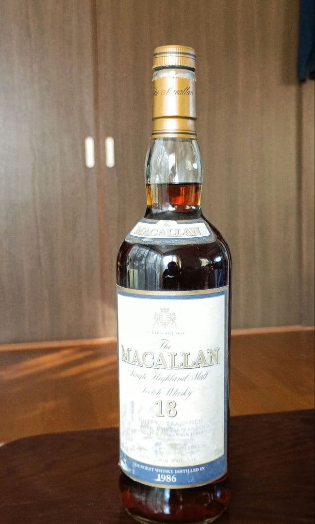 The Macallan 18年 シングルモルトウイスキー 1986年製造
