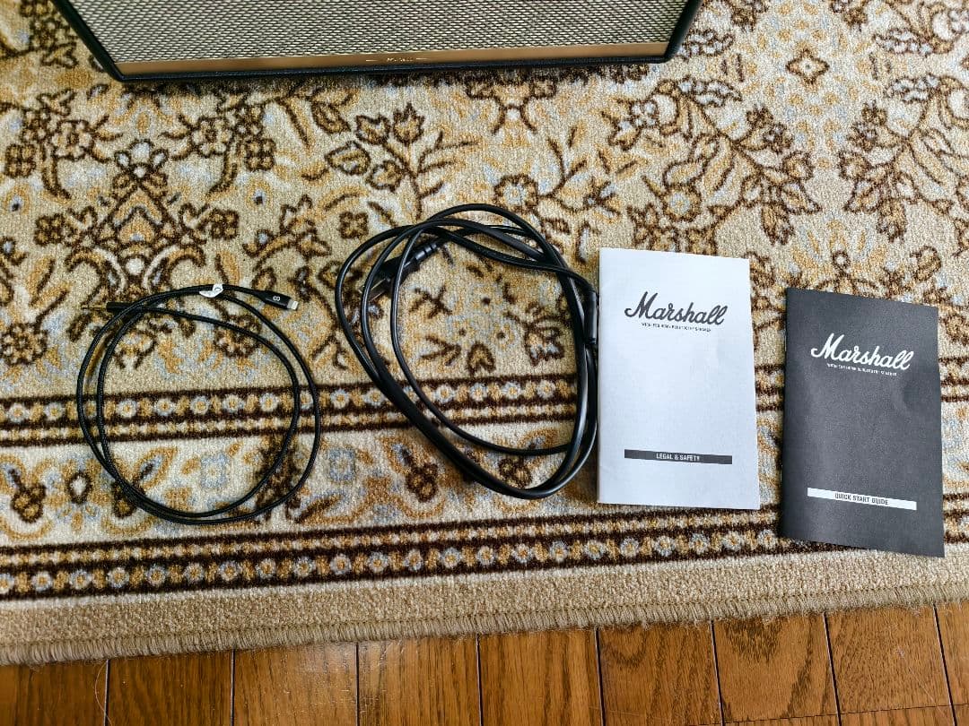 Marshall Woburnll ブラック ワイヤレススピーカー