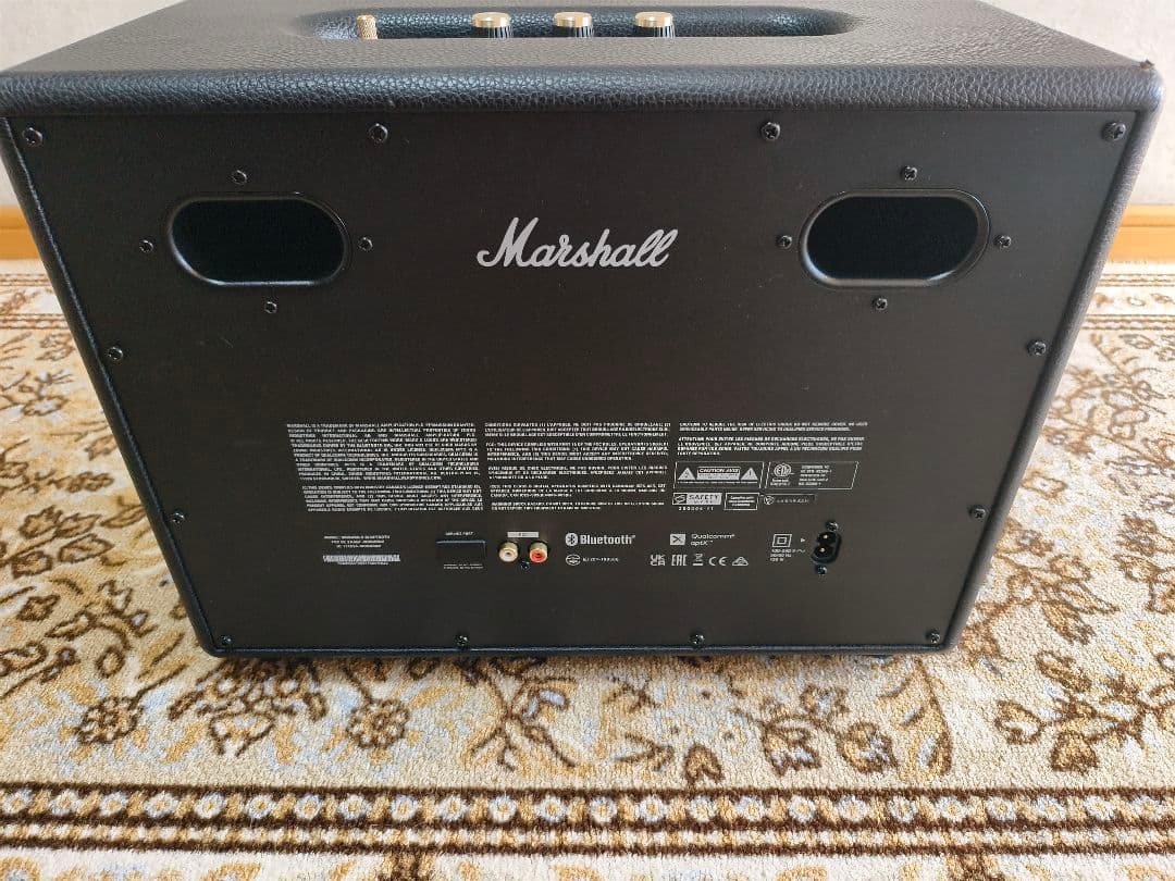 Marshall Woburnll ブラック ワイヤレススピーカー