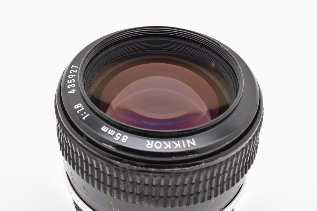 ニコン NIKKOR 85mm f/1.8 f 1.8 Ai MF 0906