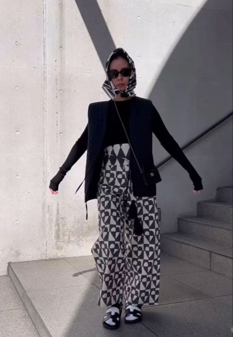 SZ blockprints ハートディスコパンツ