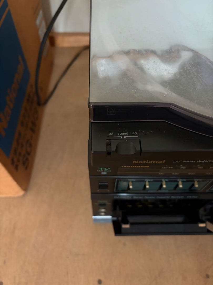 National SG-W3 ダブル　カセット　ステレオ　ミュージック　システム