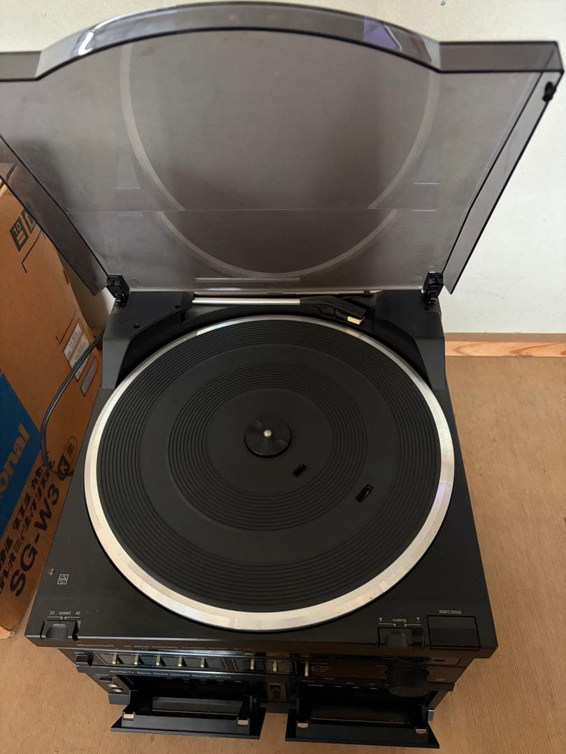 National SG-W3 ダブル　カセット　ステレオ　ミュージック　システム