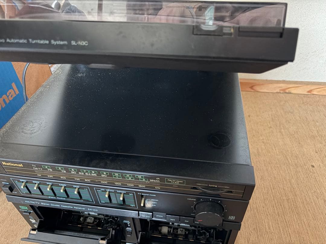 National SG-W3 ダブル　カセット　ステレオ　ミュージック　システム