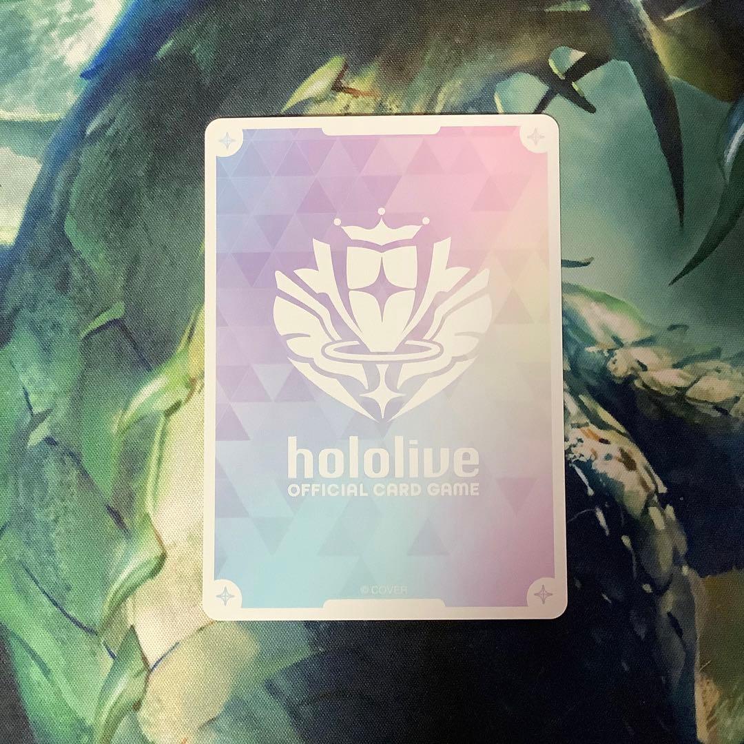 ホロライブオフィシャルカードゲーム 百鬼あやめ (SEC シークレット) サイン