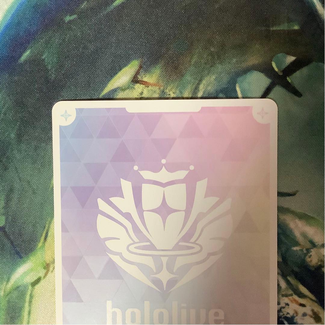 ホロライブオフィシャルカードゲーム 百鬼あやめ (SEC シークレット) サイン