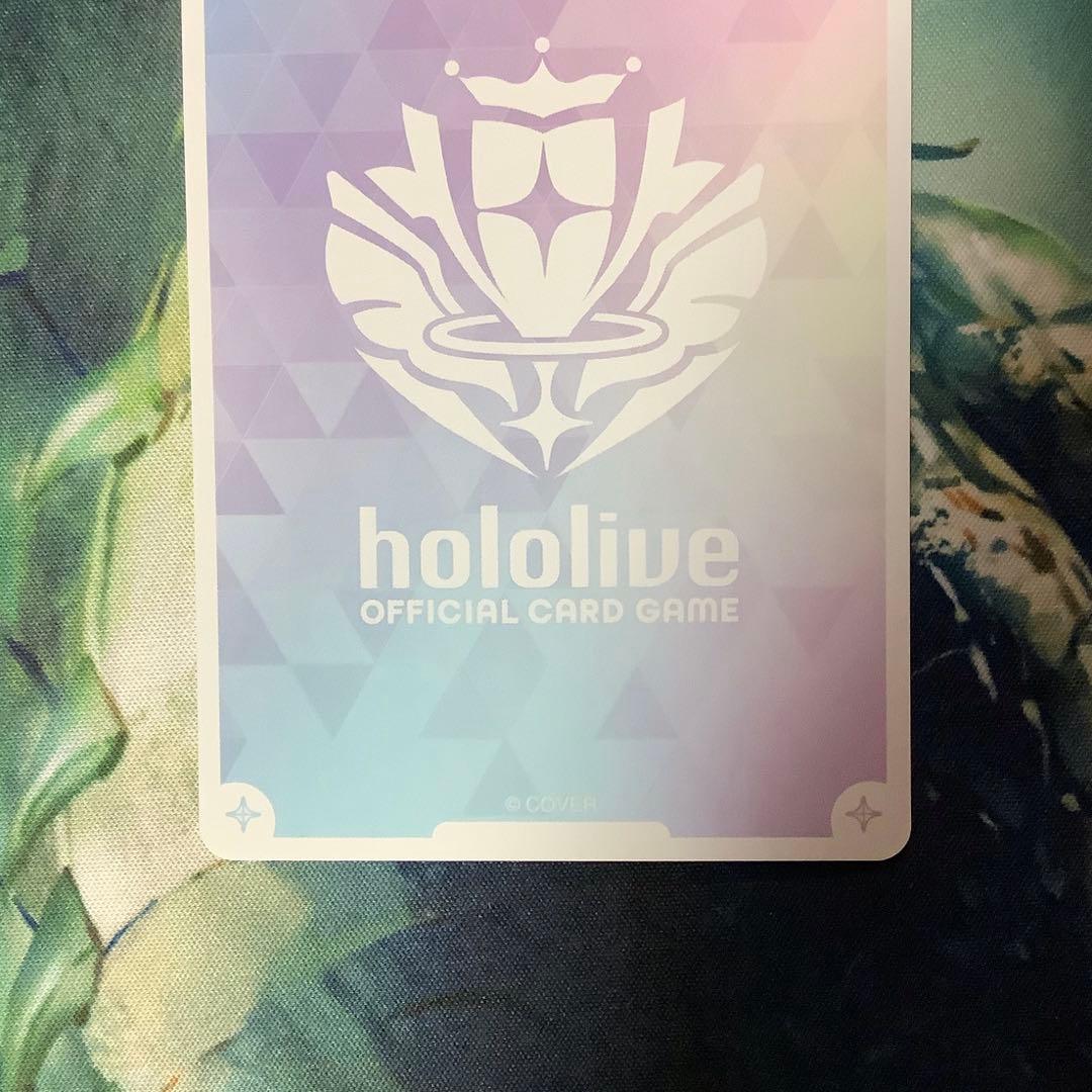 ホロライブオフィシャルカードゲーム 百鬼あやめ (SEC シークレット) サイン