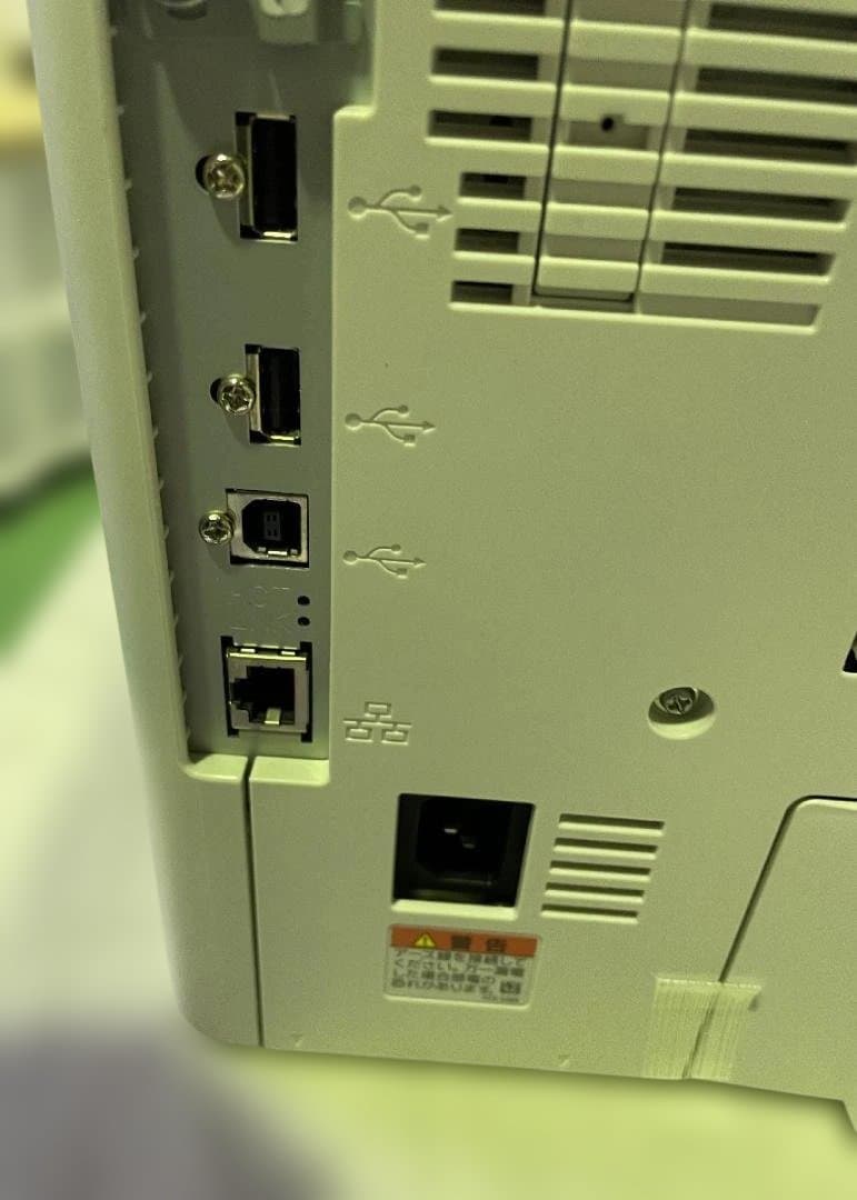 Canon LBP321 印刷枚数たったの147枚　動作印字OK/トナー無し