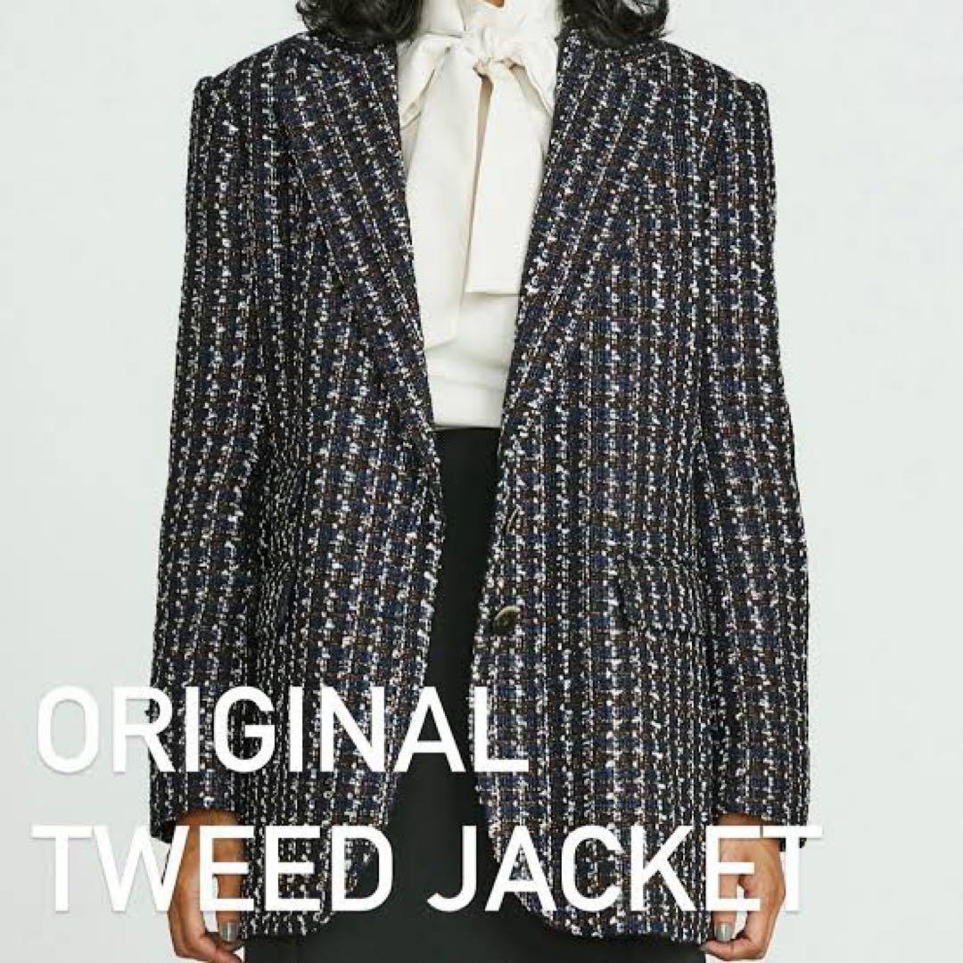 Sov. ダブルスタンダードクロージングツイードジャケット