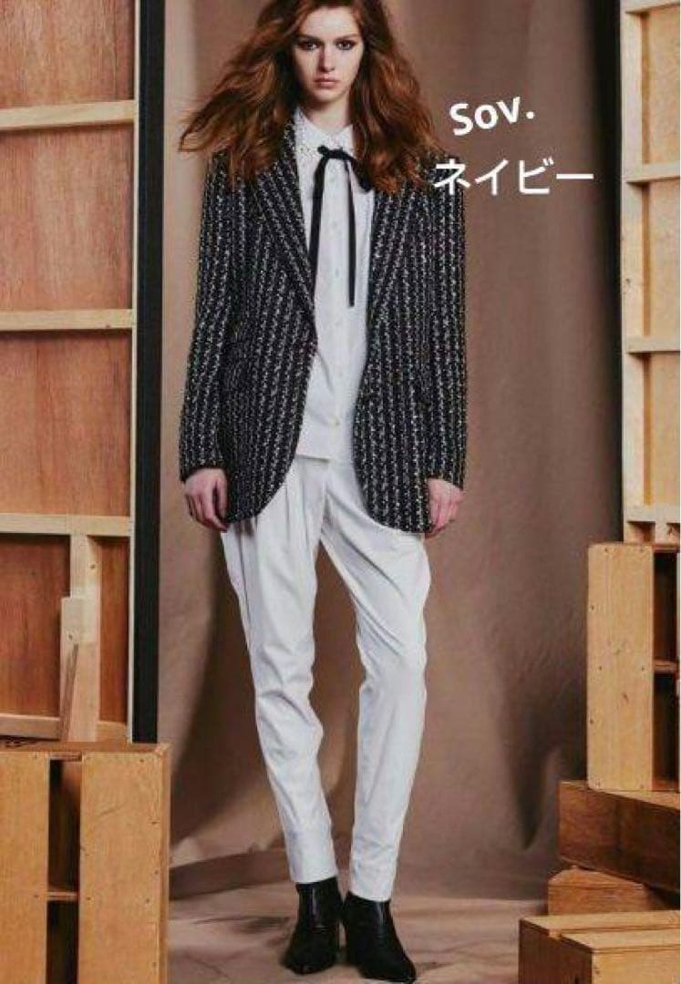 Sov. ダブルスタンダードクロージングツイードジャケット