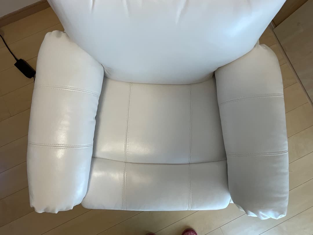 電動リクライニングチェア　シフォンJr ホワイト