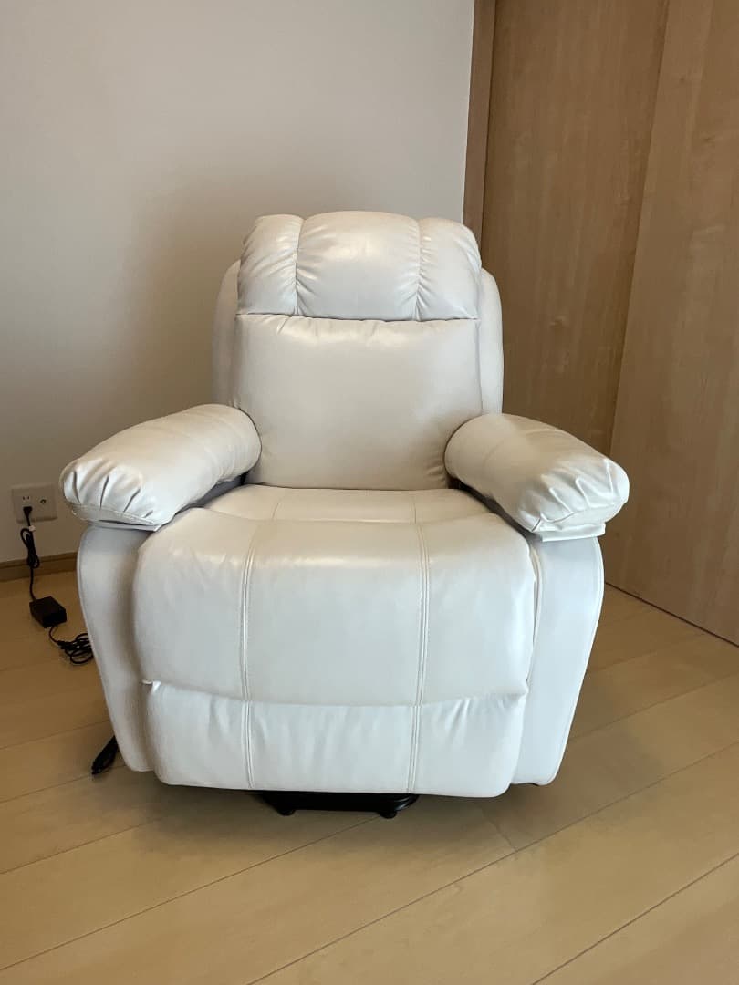 電動リクライニングチェア　シフォンJr ホワイト