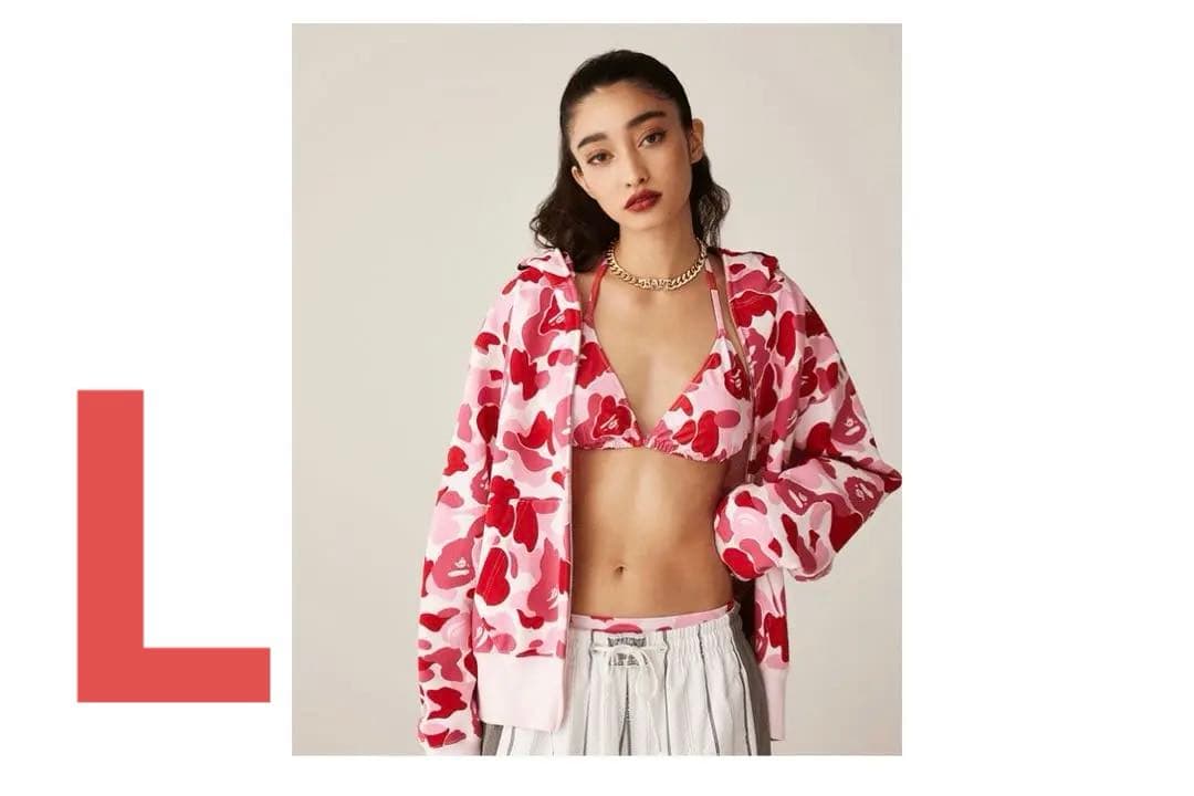 るる BAPE ABC Camo Swimwear