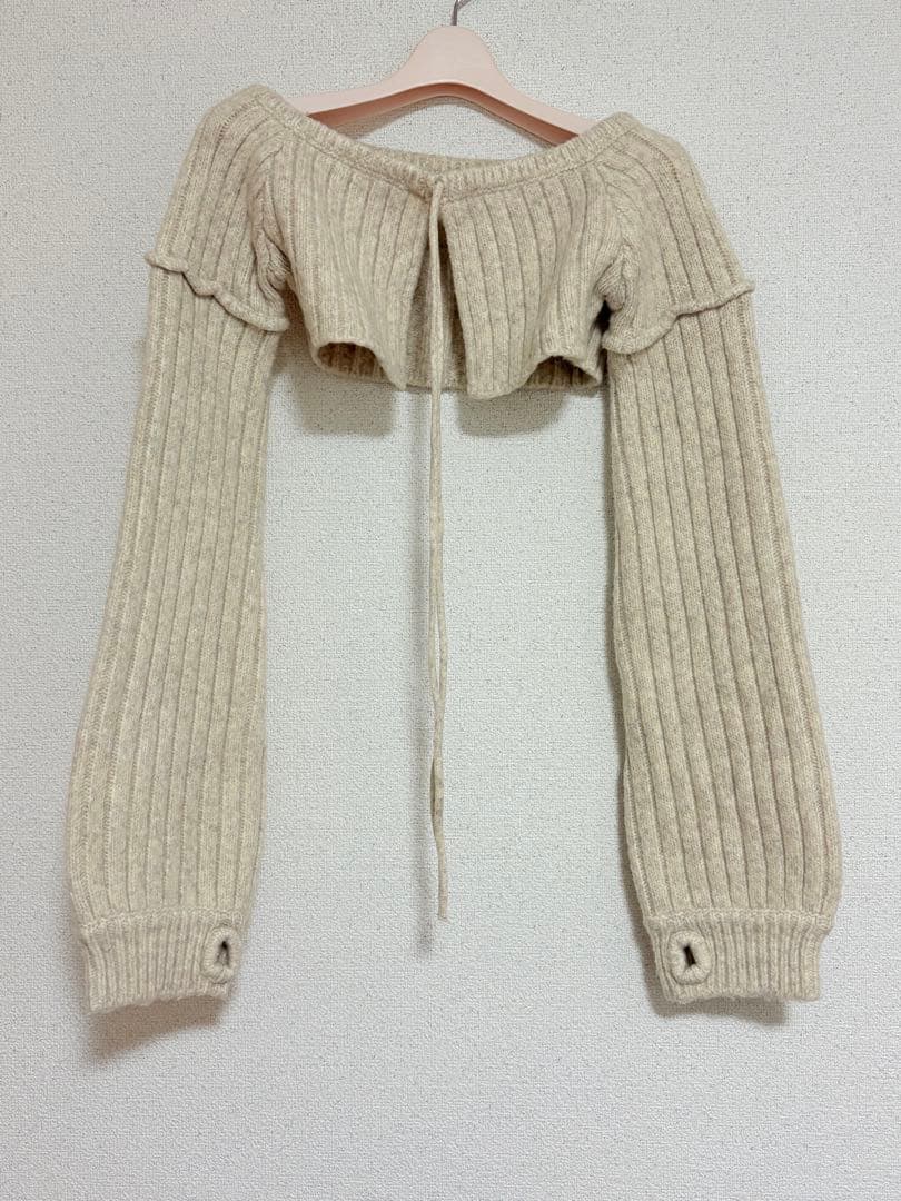 アンドマリーANDMARY ハグニットドレス　カーディガン