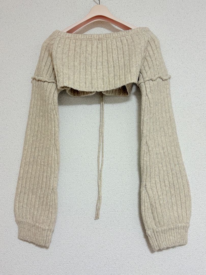 アンドマリーANDMARY ハグニットドレス　カーディガン