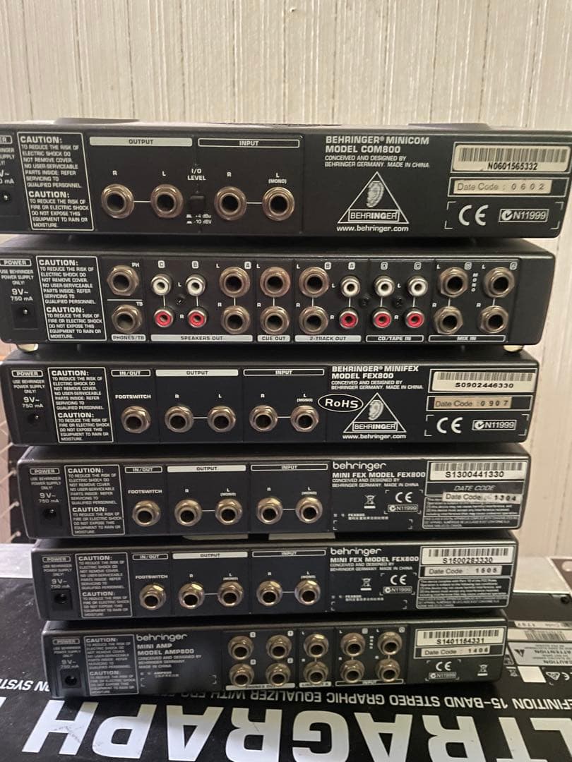 ベリンガーアンプ