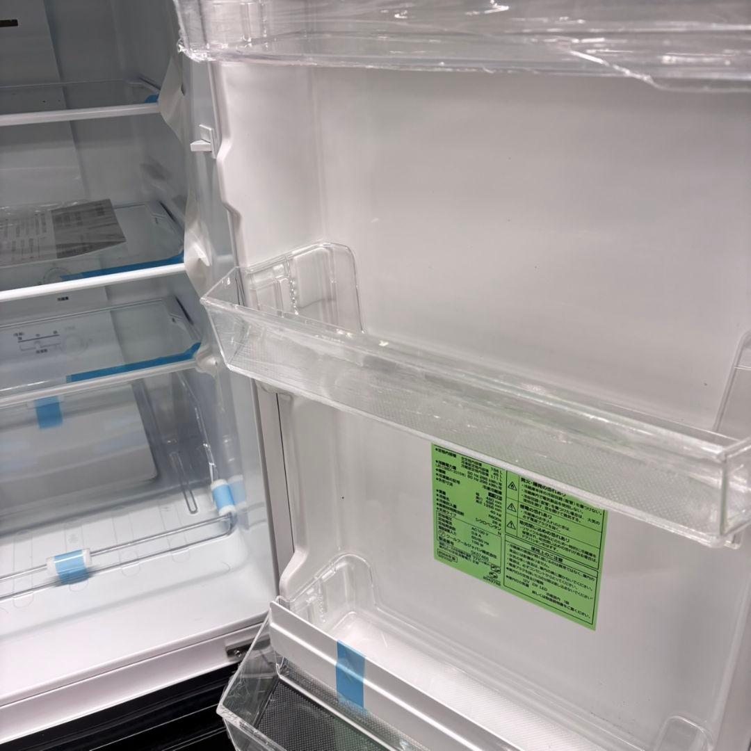 681 大きめサイズ　冷蔵庫　100L強　小型　一人暮らし　2ドア　右開き　綺麗