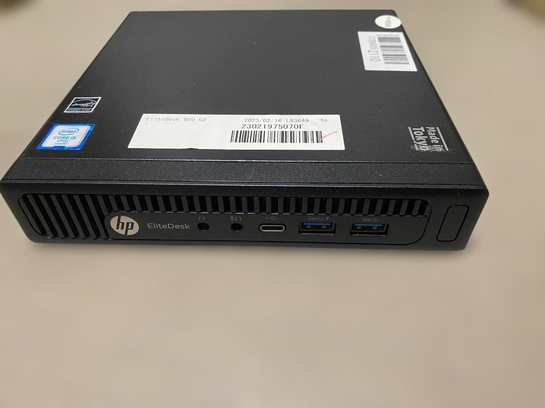 ア*イ様 HP EliteDesk 800 G2 DM SSD256GB メモリ