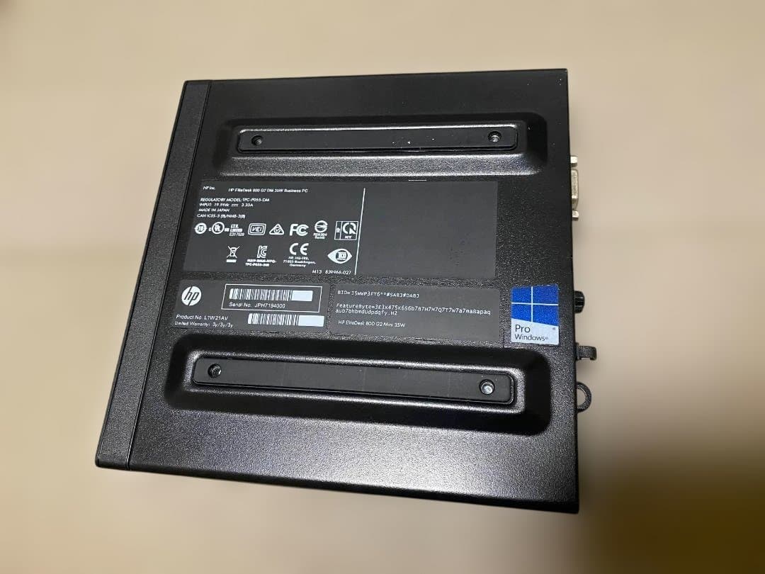 ア*イ様 HP EliteDesk 800 G2 DM SSD256GB メモリ