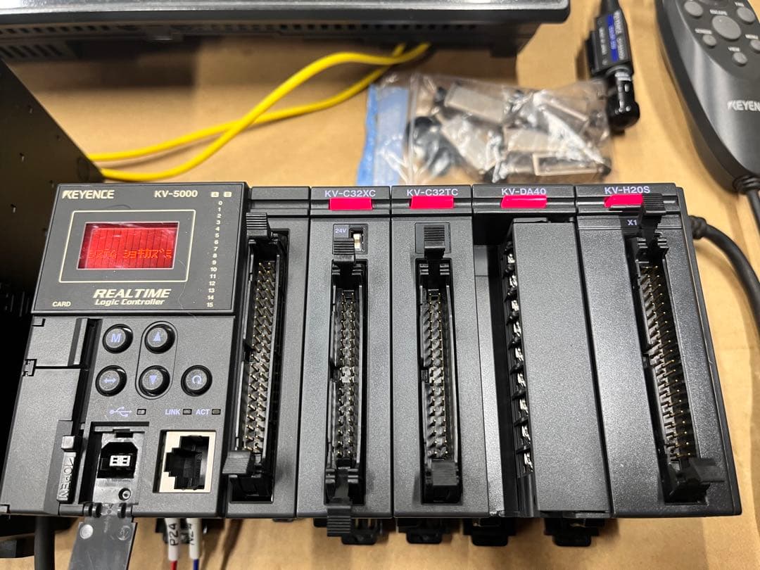 本格画像処理セット+plc+タッチパネル+パワーサプライ(lsk)