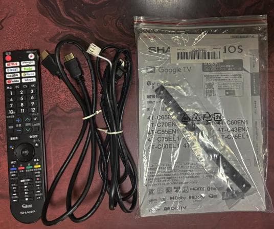 AQUOS 4K 4T-C55EL1 55インチ TV