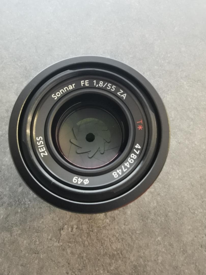 【美品】SONY　FE55mm F1.8ZA