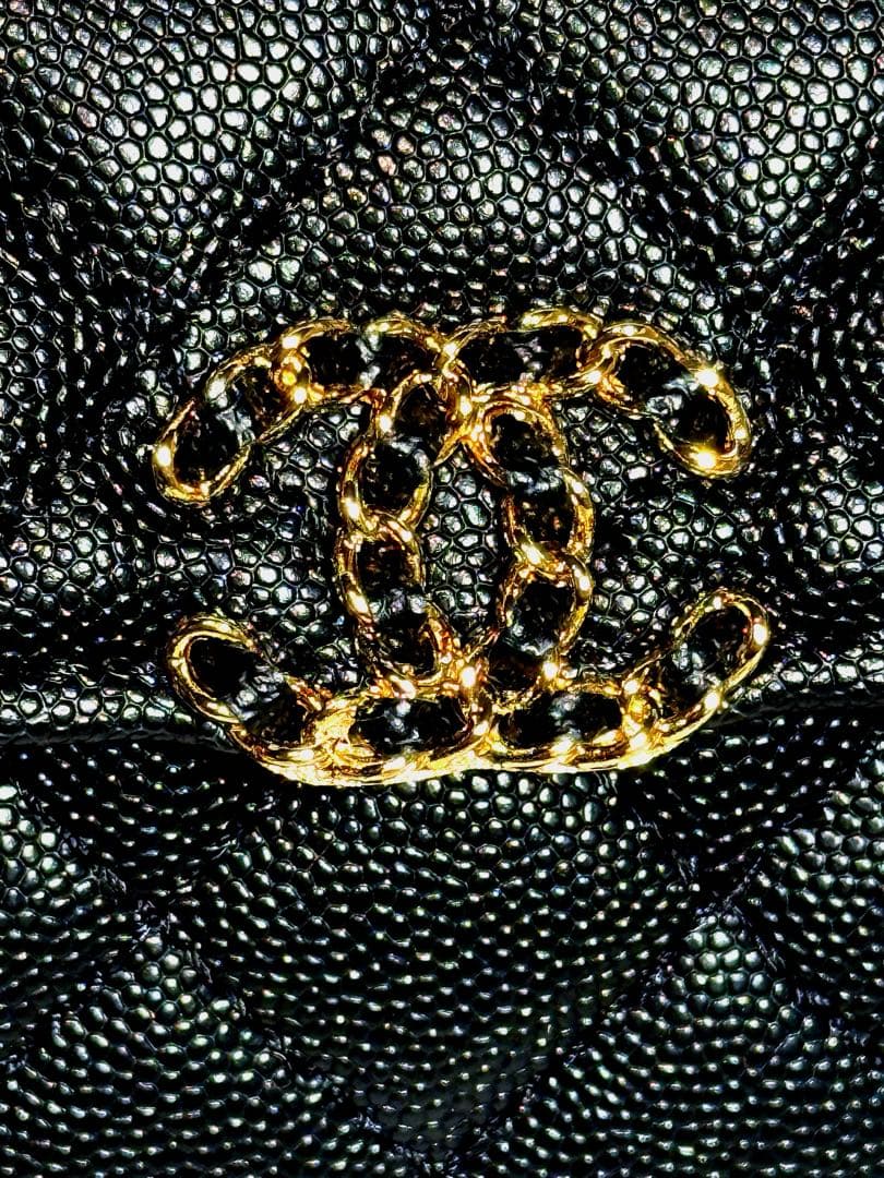 え*ん様 CHANEL VIPノベルティ　非売品　ショルダーバッグ　キャビアスキ