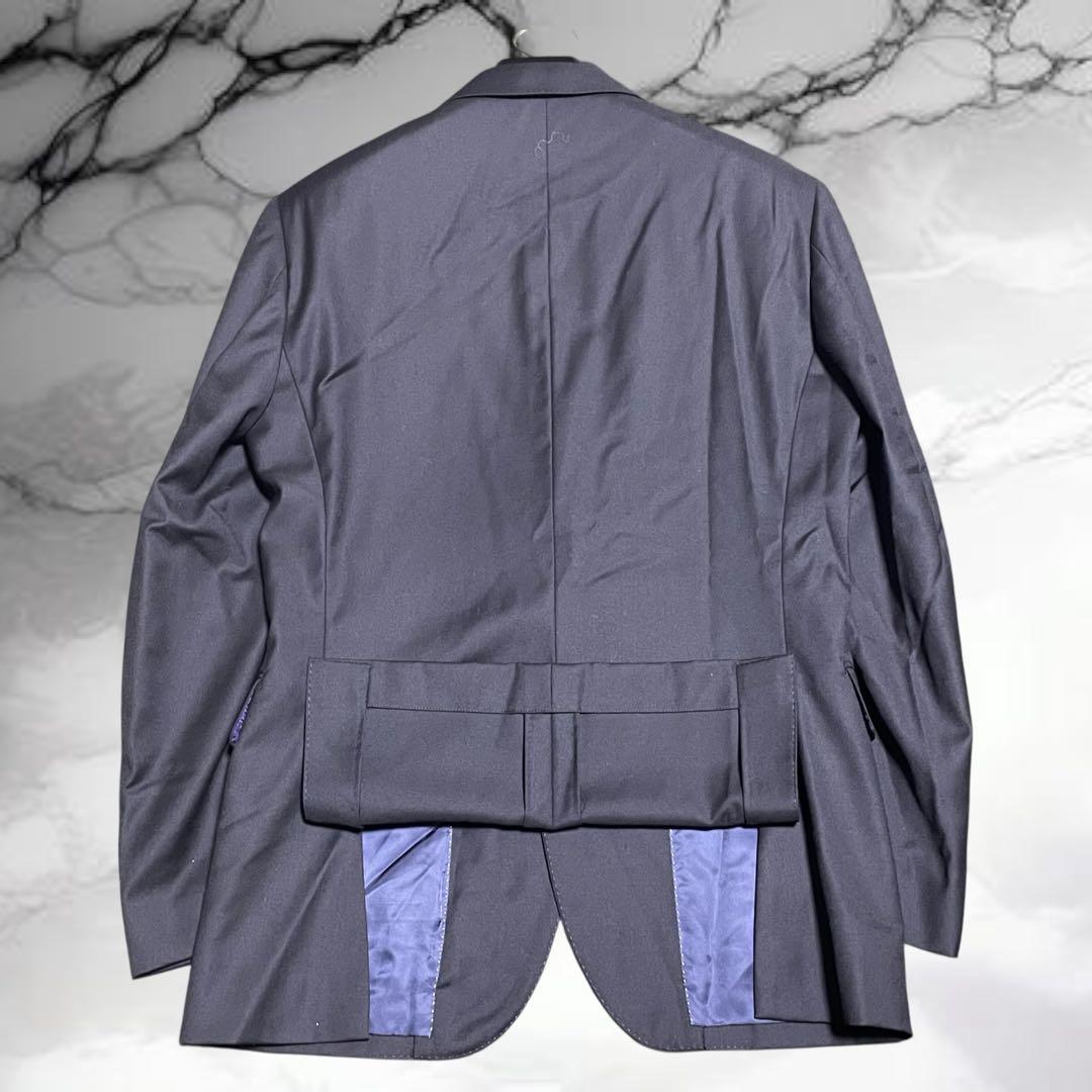 【ポールスミス】美品 高級 ロロピアーナ生地 130's ブラックフォーマル