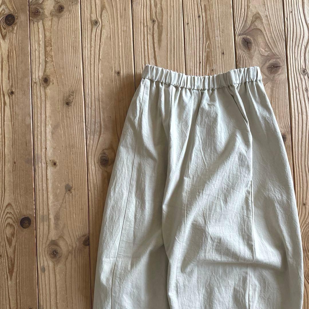 かぐれ　25年SSボリームパンツ　新品タグ付き未使用 バルーン　アイボリー