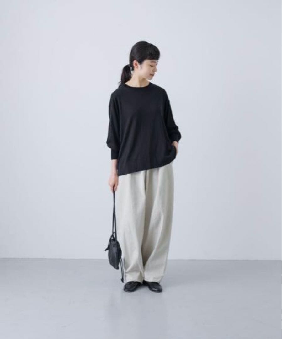 かぐれ　25年SSボリームパンツ　新品タグ付き未使用 バルーン　アイボリー