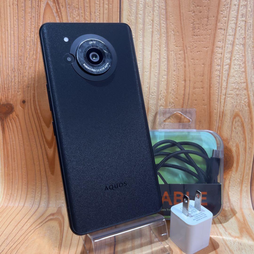 訳あり SIMフリー 本体 AQUOS R7 256 GB 283 ブラック