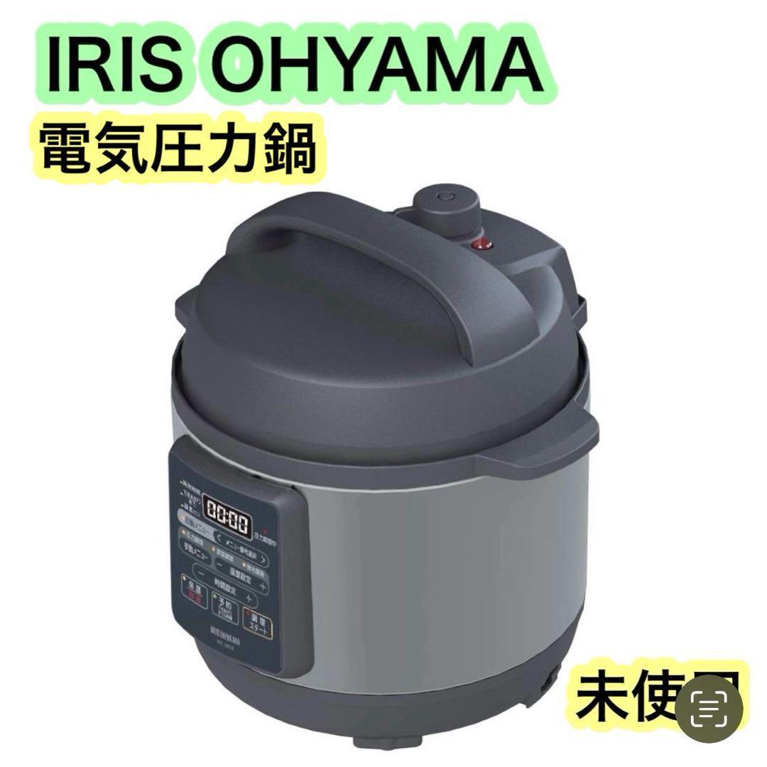 アイリスオーヤマ 圧力鍋　IRIS KPC-EMA3-B 電気圧力鍋 ブラック